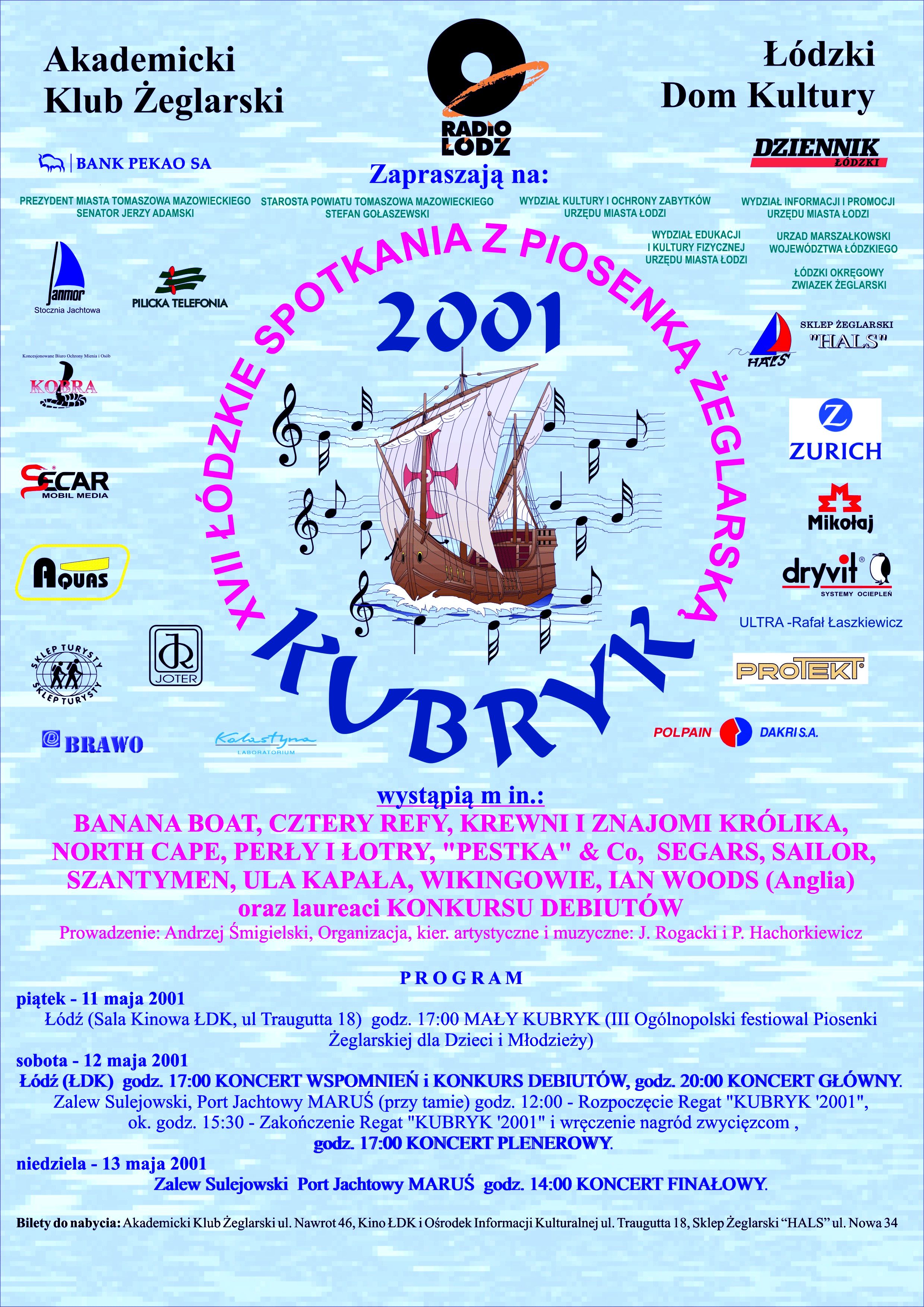 Plakat *Kubryku '2001*